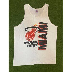 90s Miami Heat - Vintage NBA Tank (Large)